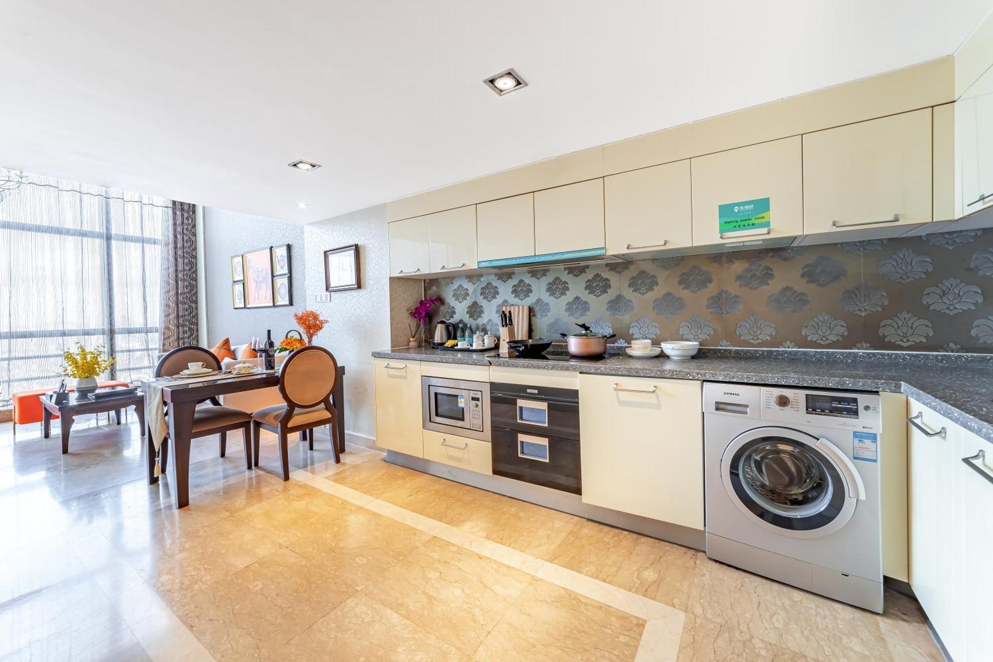Waifiden Guangzhou Grand View Golden Palace Apartment - Free Shuttle Bus During The Canton Fair Exterior foto