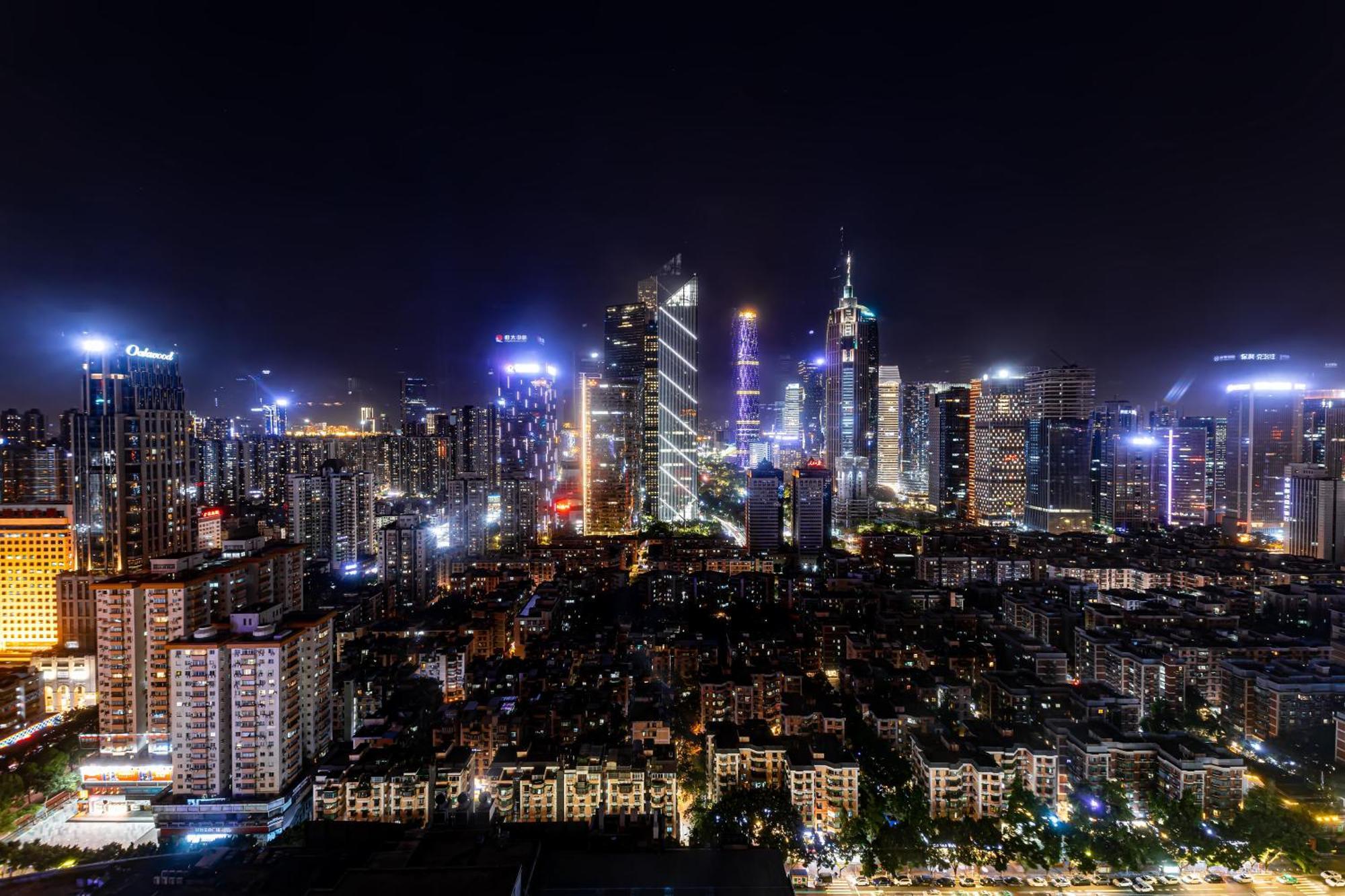 Waifiden Guangzhou Grand View Golden Palace Apartment - Free Shuttle Bus During The Canton Fair Exterior foto