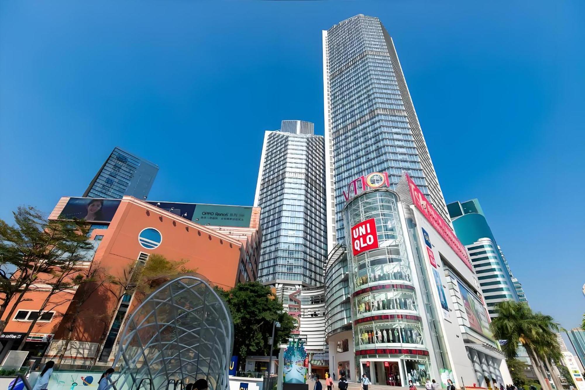 Waifiden Guangzhou Grand View Golden Palace Apartment - Free Shuttle Bus During The Canton Fair Exterior foto