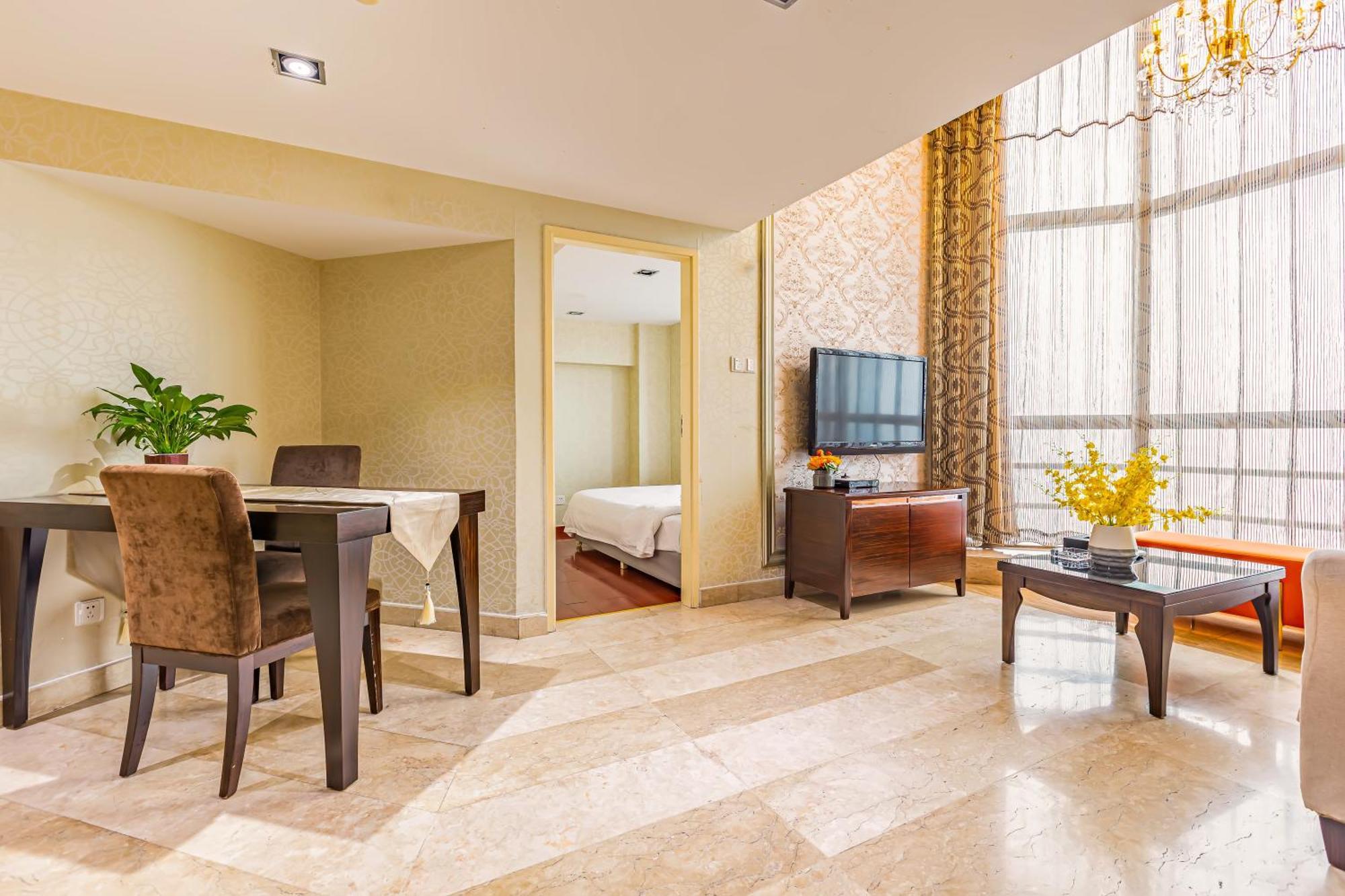 Waifiden Guangzhou Grand View Golden Palace Apartment - Free Shuttle Bus During The Canton Fair Cameră foto