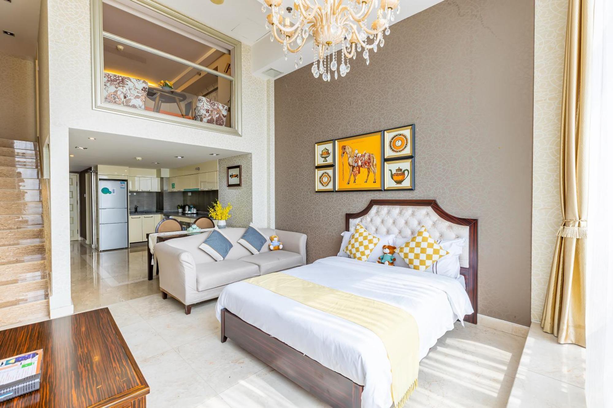 Waifiden Guangzhou Grand View Golden Palace Apartment - Free Shuttle Bus During The Canton Fair Cameră foto